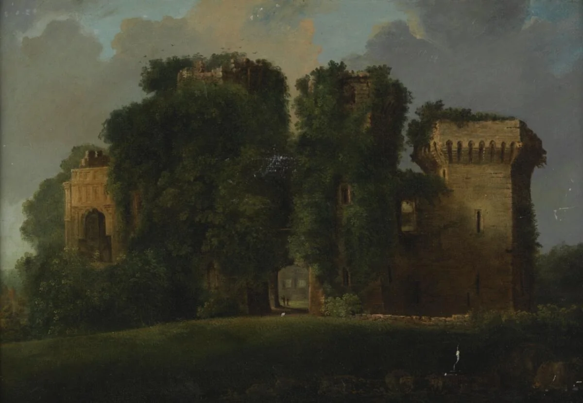 Raglan Castle, detail