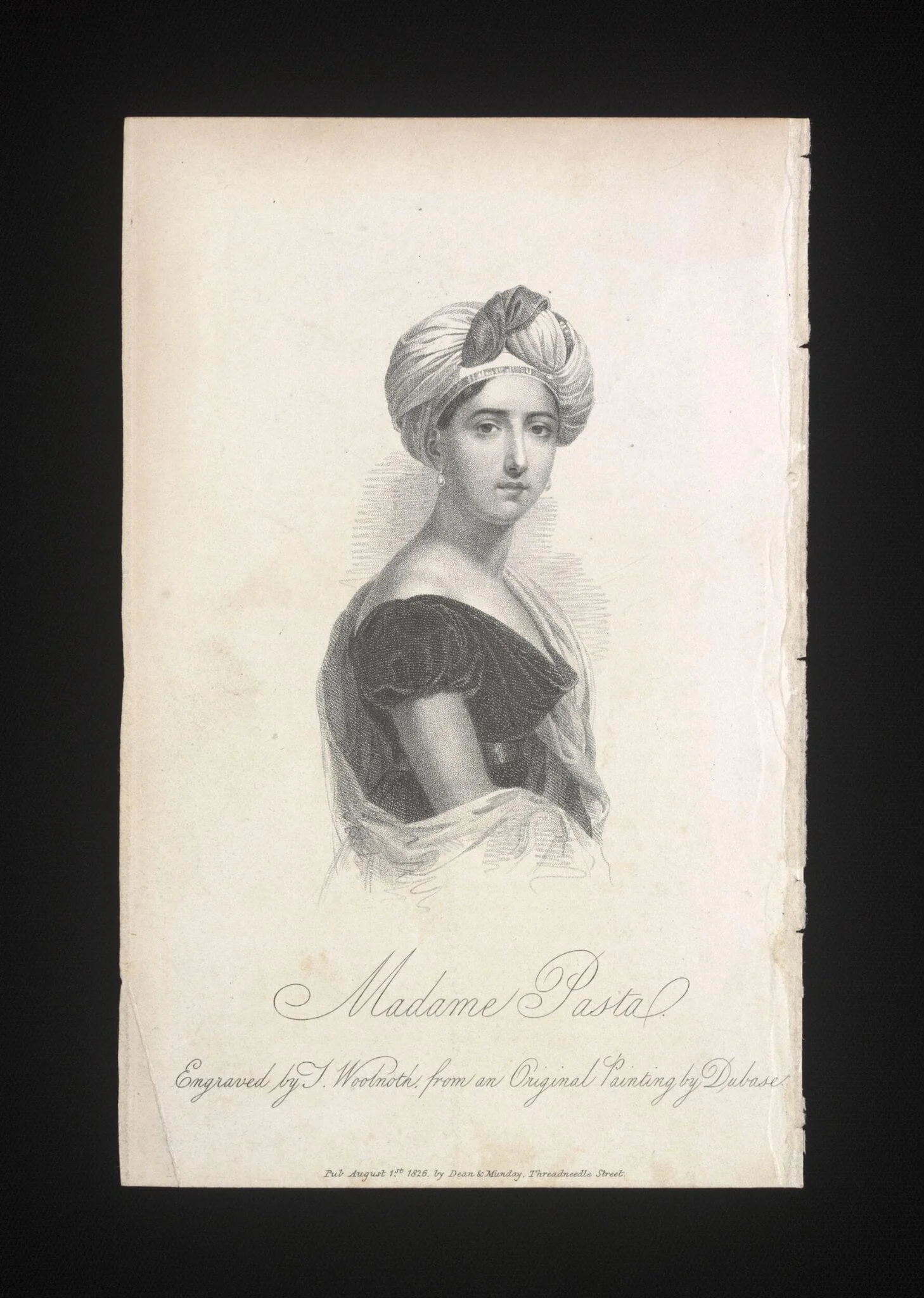 Madame Pasta, detail