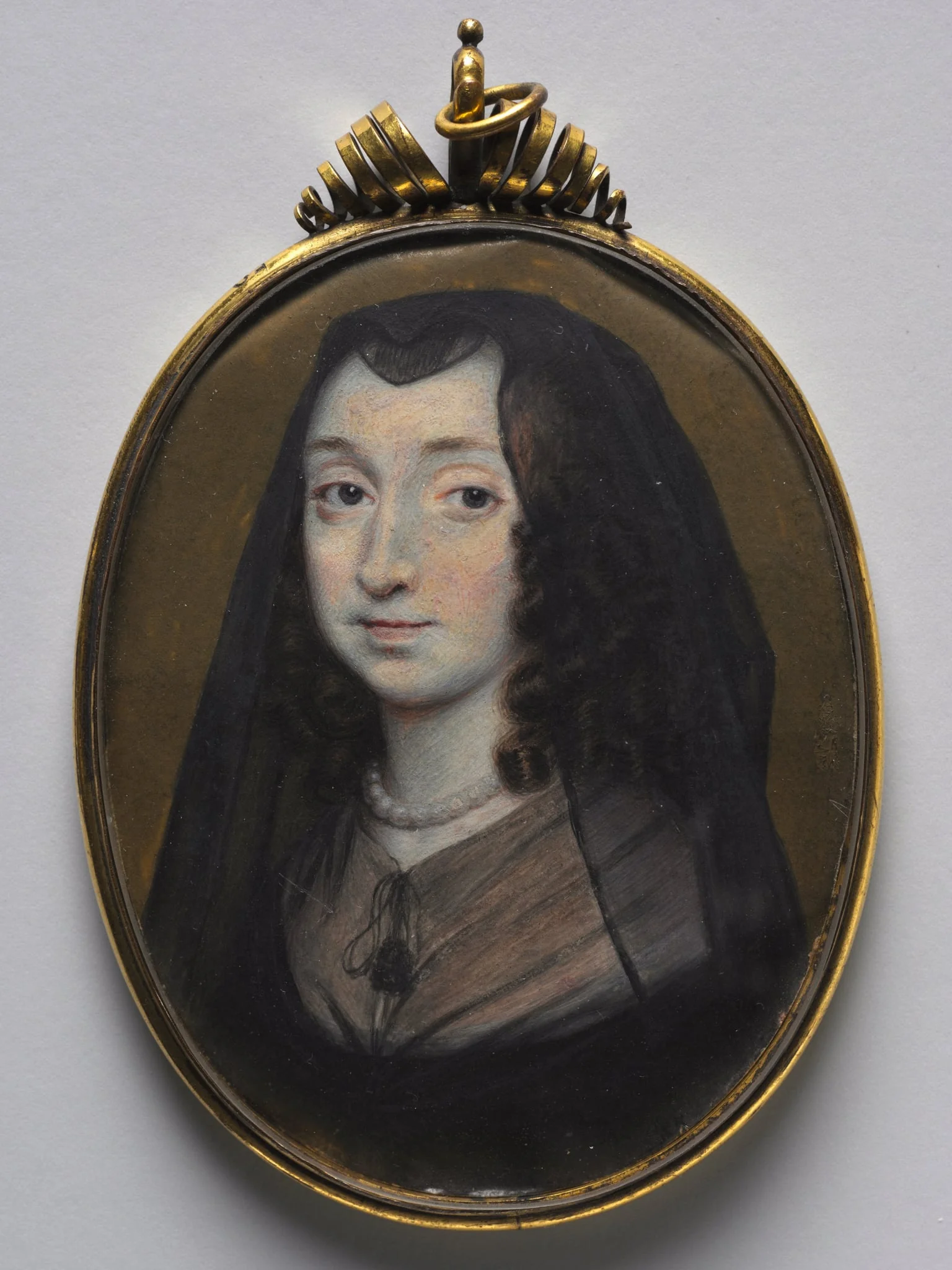 Portrait of Elizabeth Morrison, Lady Capell of Hadham, detail
