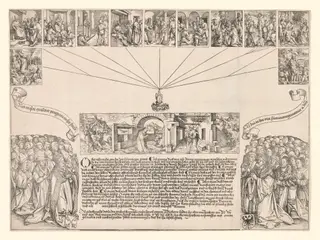 Nativity and Passion of Christ, by Wolf Traut, 1511