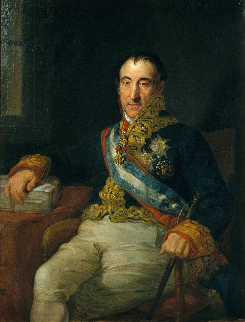 Portrait of the Marquis of Labrador, Spanish Ambassador to the Congress of Vienna of 1915, by Vicente López Portaña, oil, 1830