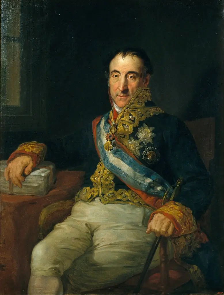 Portrait of the Marquis of Labrador, Spanish Ambassador to the Congress of Vienna of 1915, by Vicente López Portaña, oil, 1830