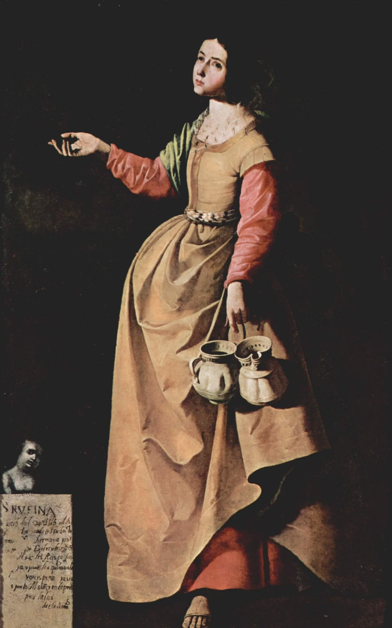 Saint Rufina, detail