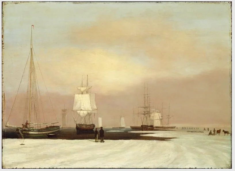 Boston Harbor., detail
