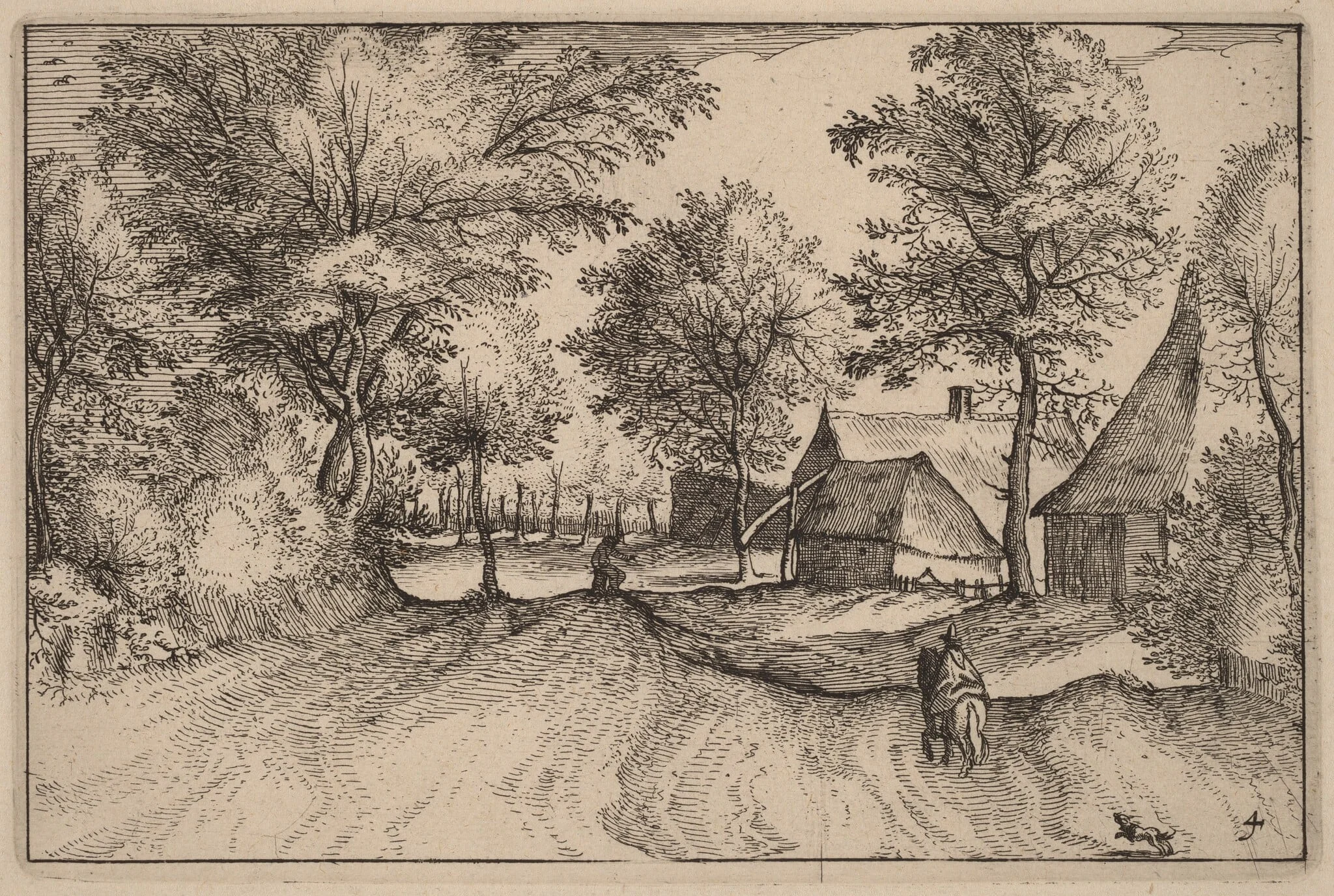 Village Road, detail