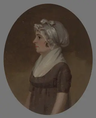 Mrs. Benjamin Schaum (Anna Maria Heckensweiler), by Jacob Eichholtz, unspecified, 1809