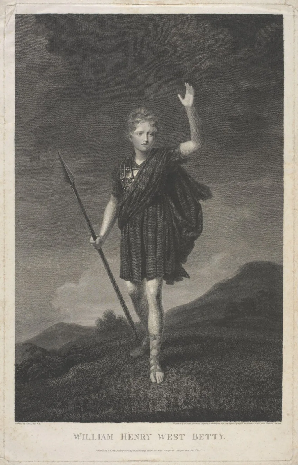 H Beard Print Collection, by John Opie, 4