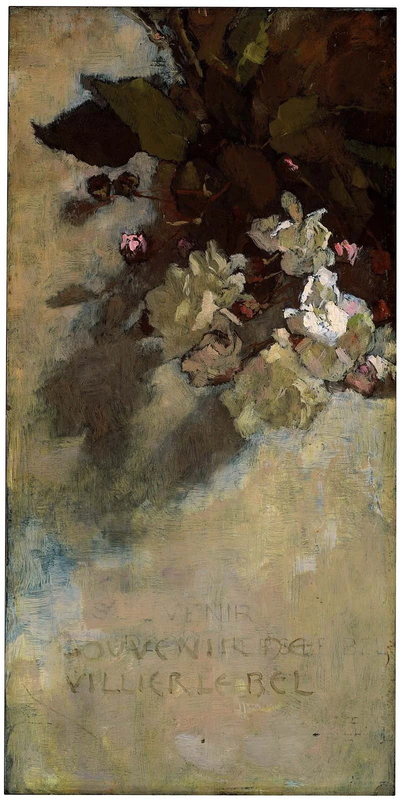 Roses—Souvenir de Villier le bel, detail