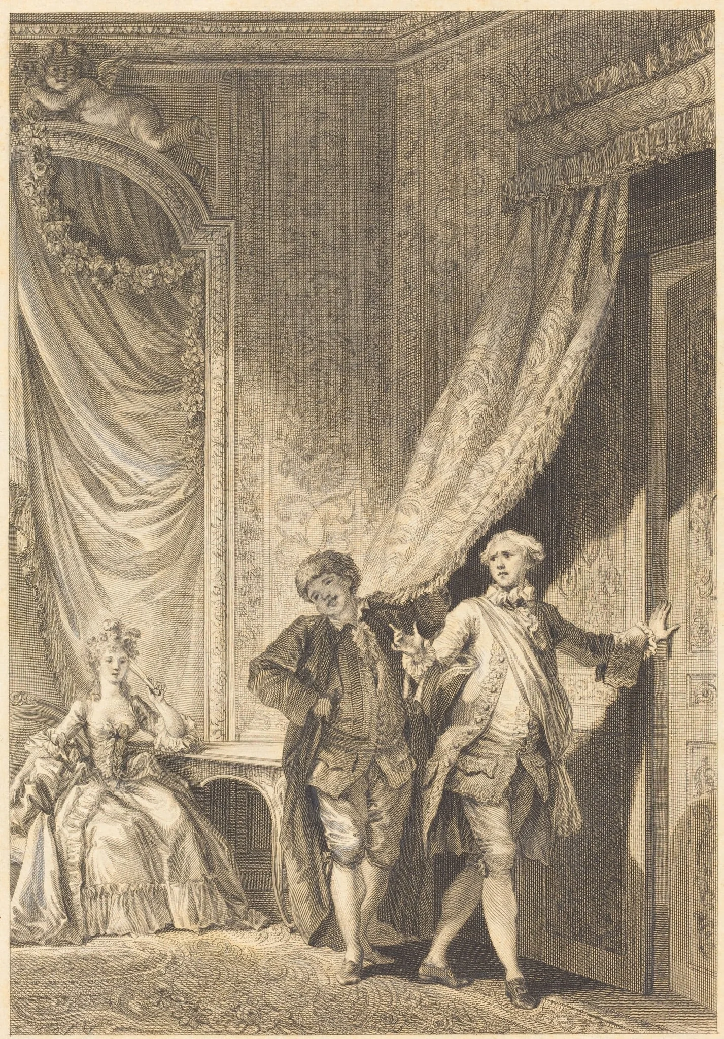 Le magnifique, detail