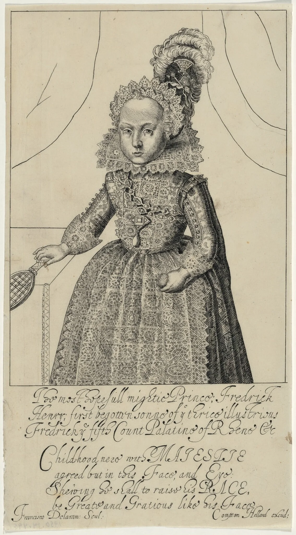 Prince Frederick Henry, detail