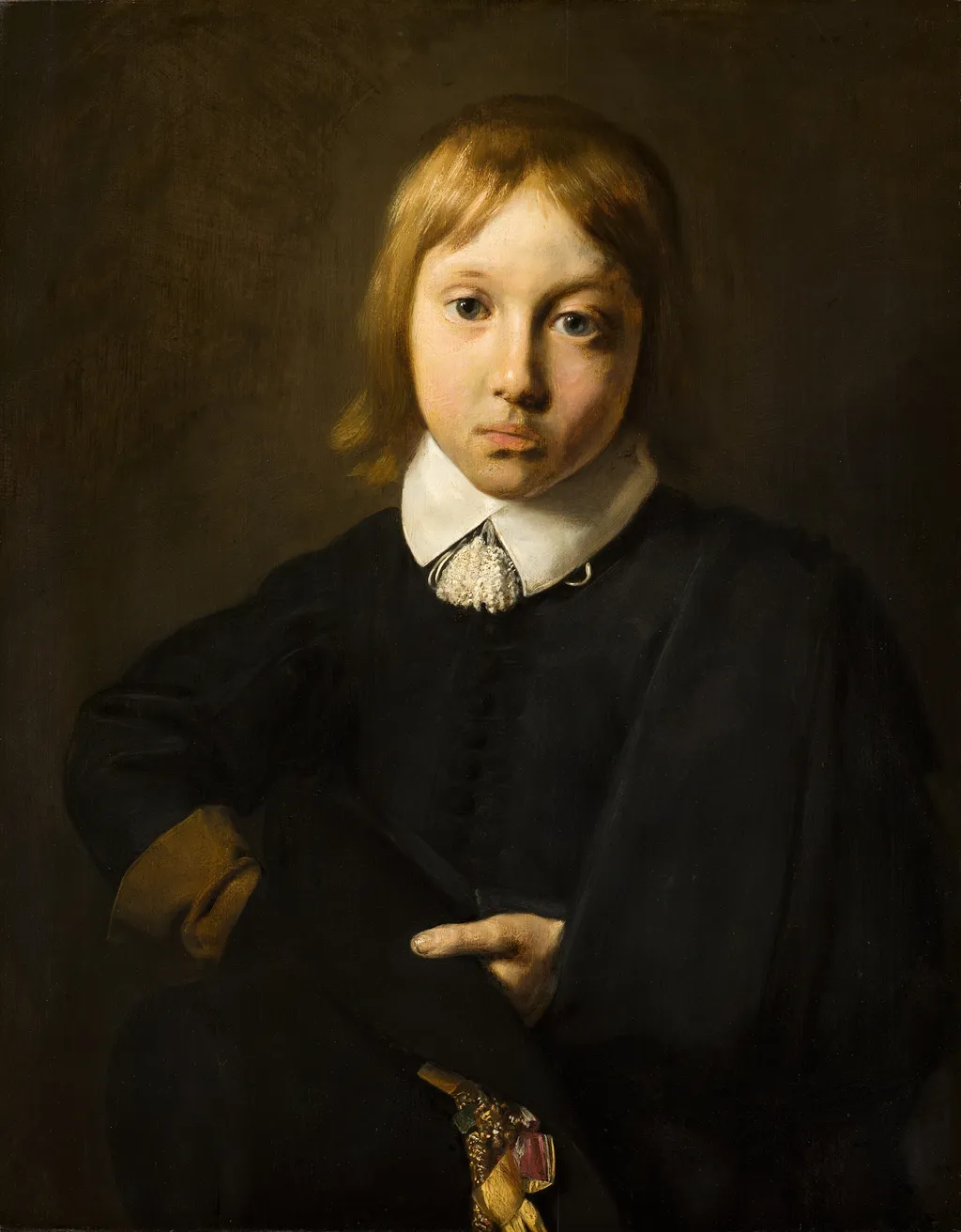 Portrait of a Six-year-old Boy, by Jan de Bray, oil, 1654
