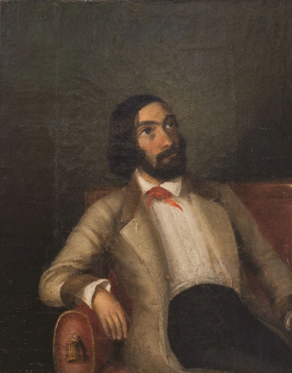Portret C.A. Rosetti, detail