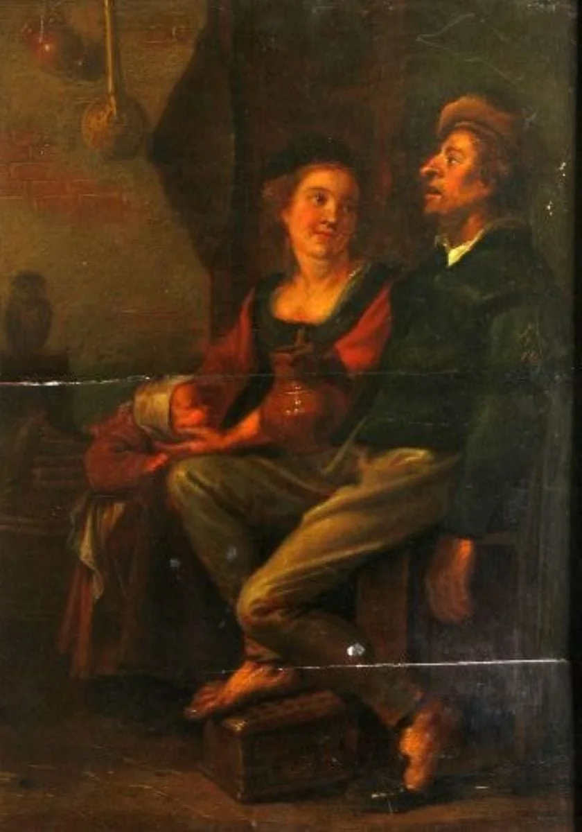 Pereche tînără cu un copil, detail