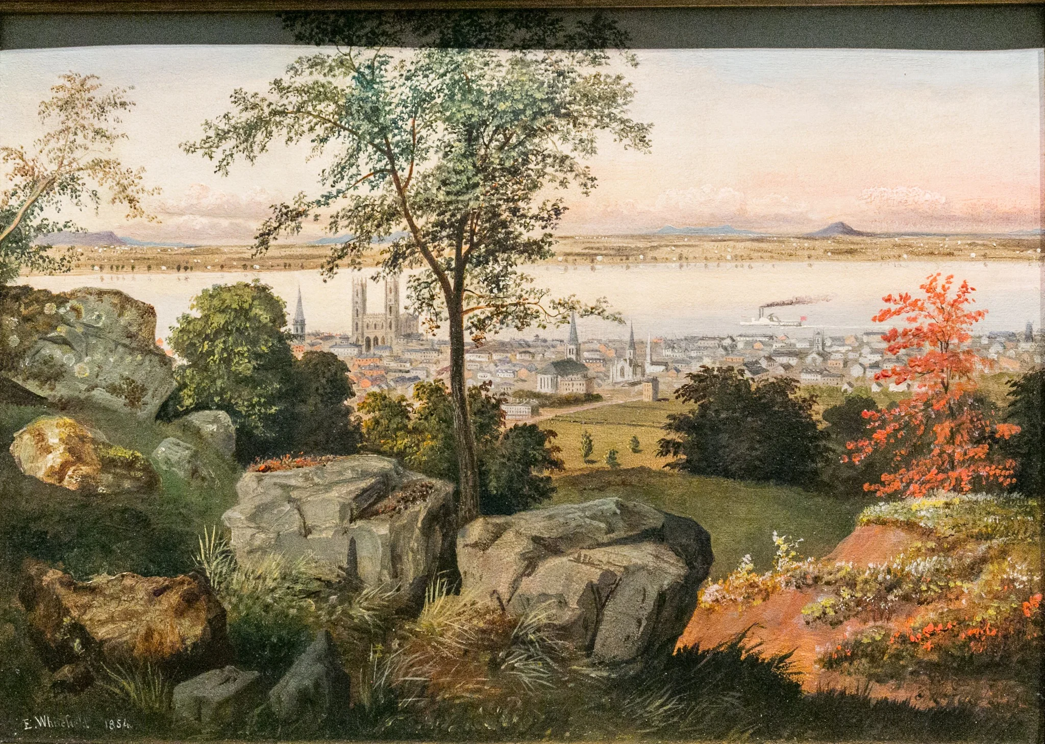 Montreal from the Mount Royal, detail