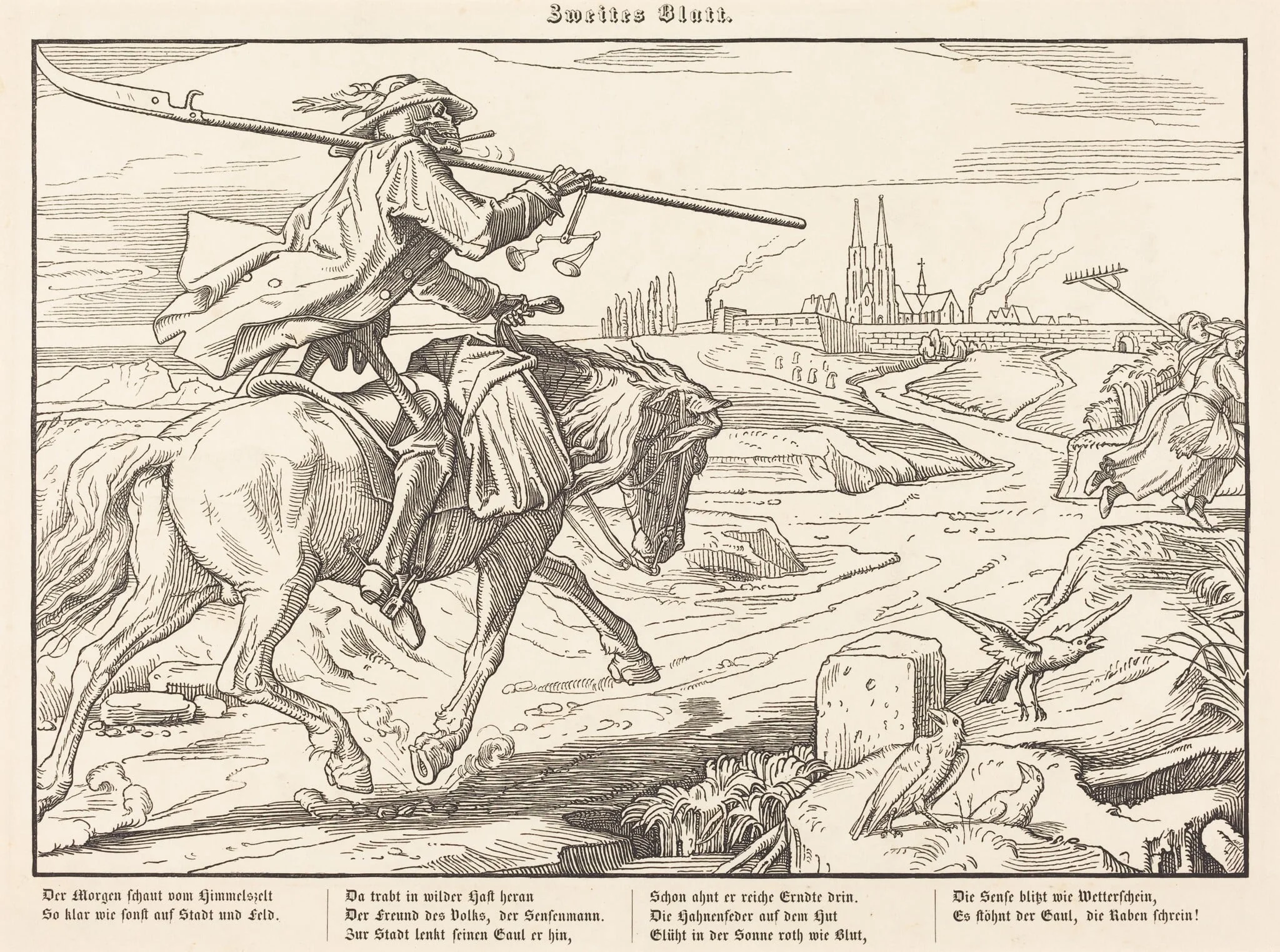 Auch ein Todtentanz II, detail