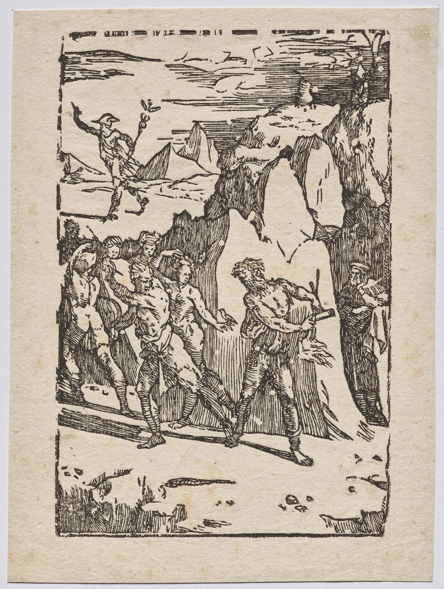 The Alchemical Properties of Metal: Mercury, Vulcan, and the Alchemist in the Cave, detail