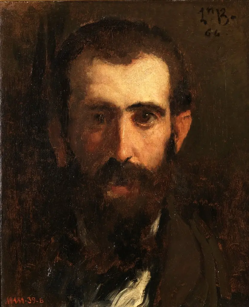The painter Ceferino Araujo Sánchez, by Léon Bonnat, oil, 1864