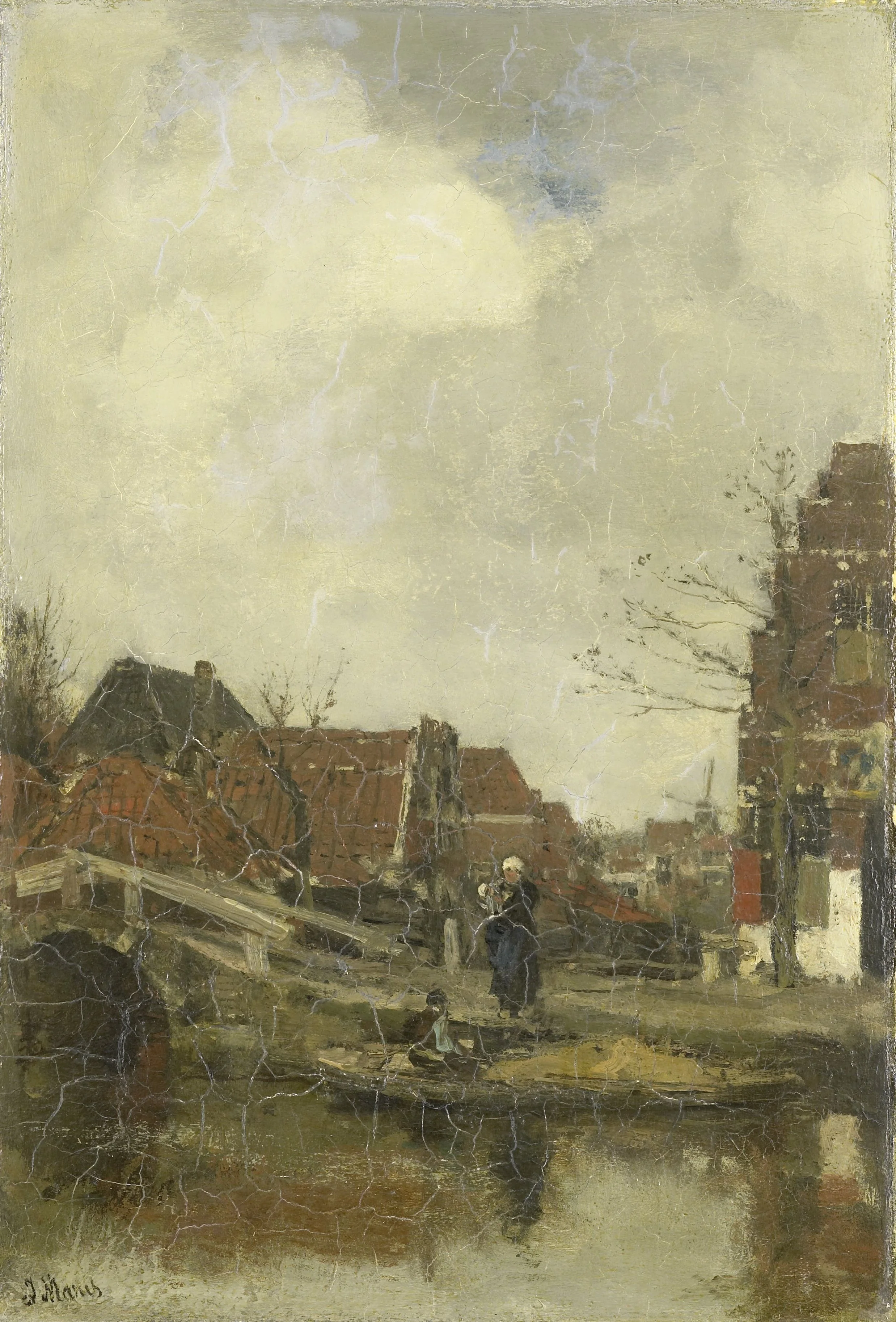 Neighborhood on the water, detail