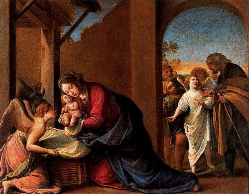 Nativity, detail
