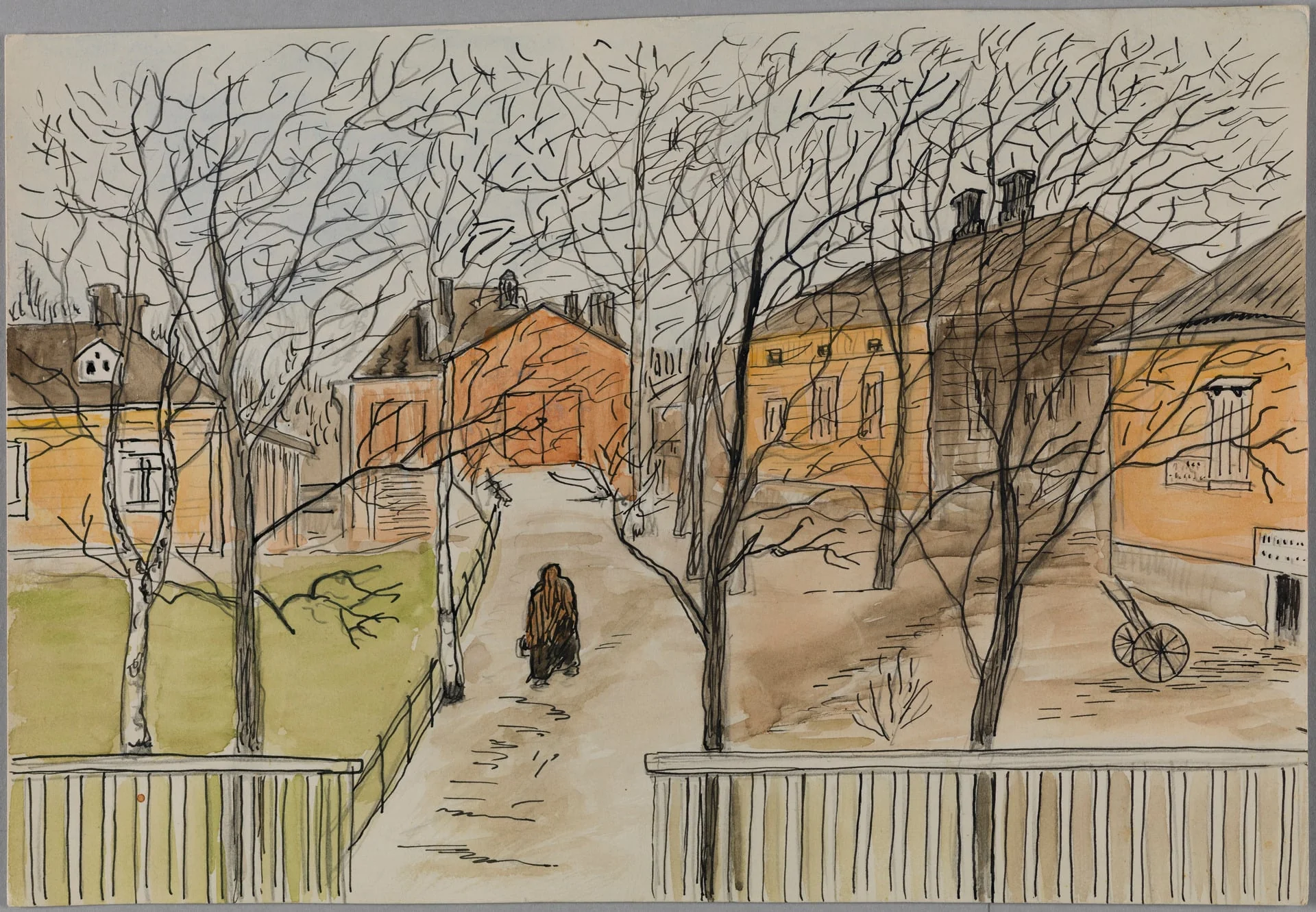 Spennertin tontti, nykyinen Mannerheimintie 84, detail