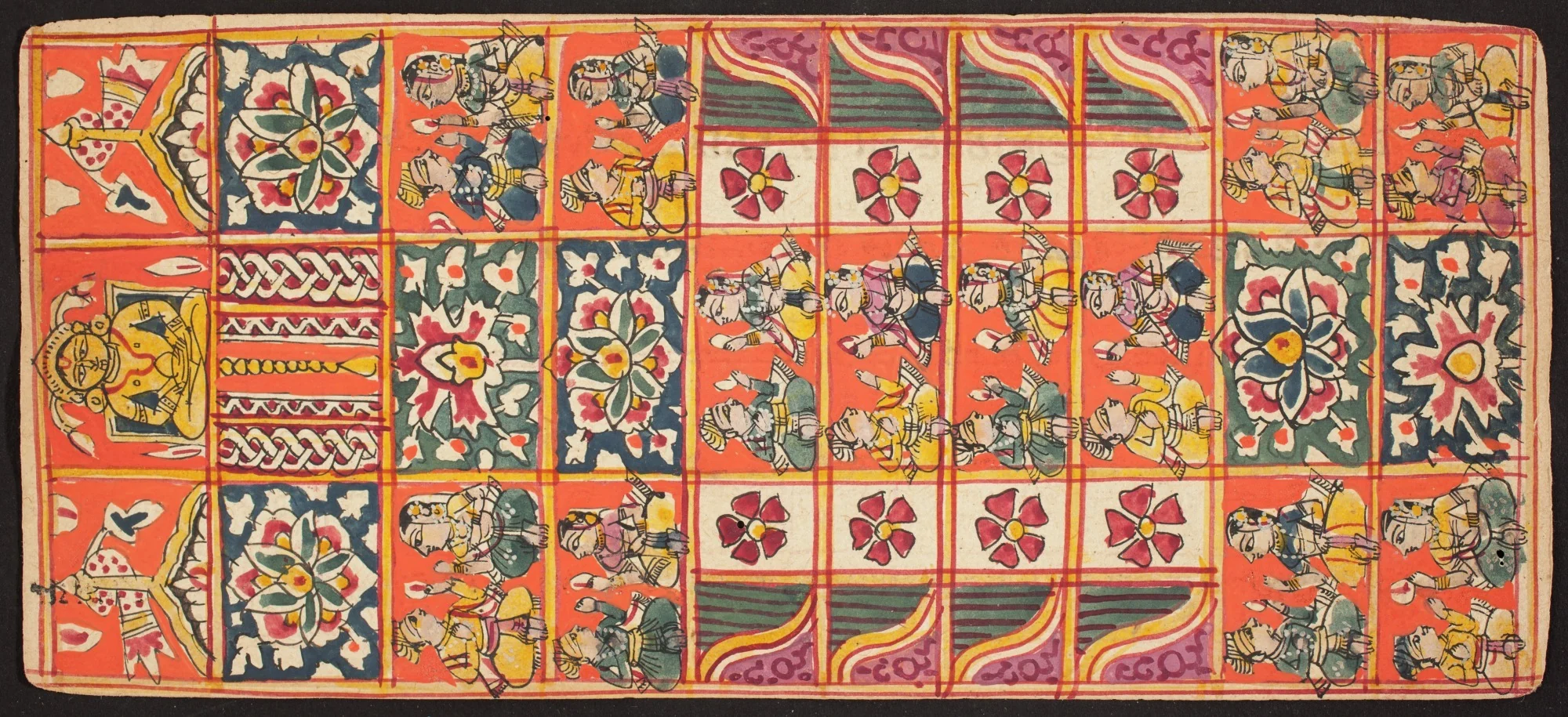 Tantric Manuscript "Sangrahani Sutra", detail