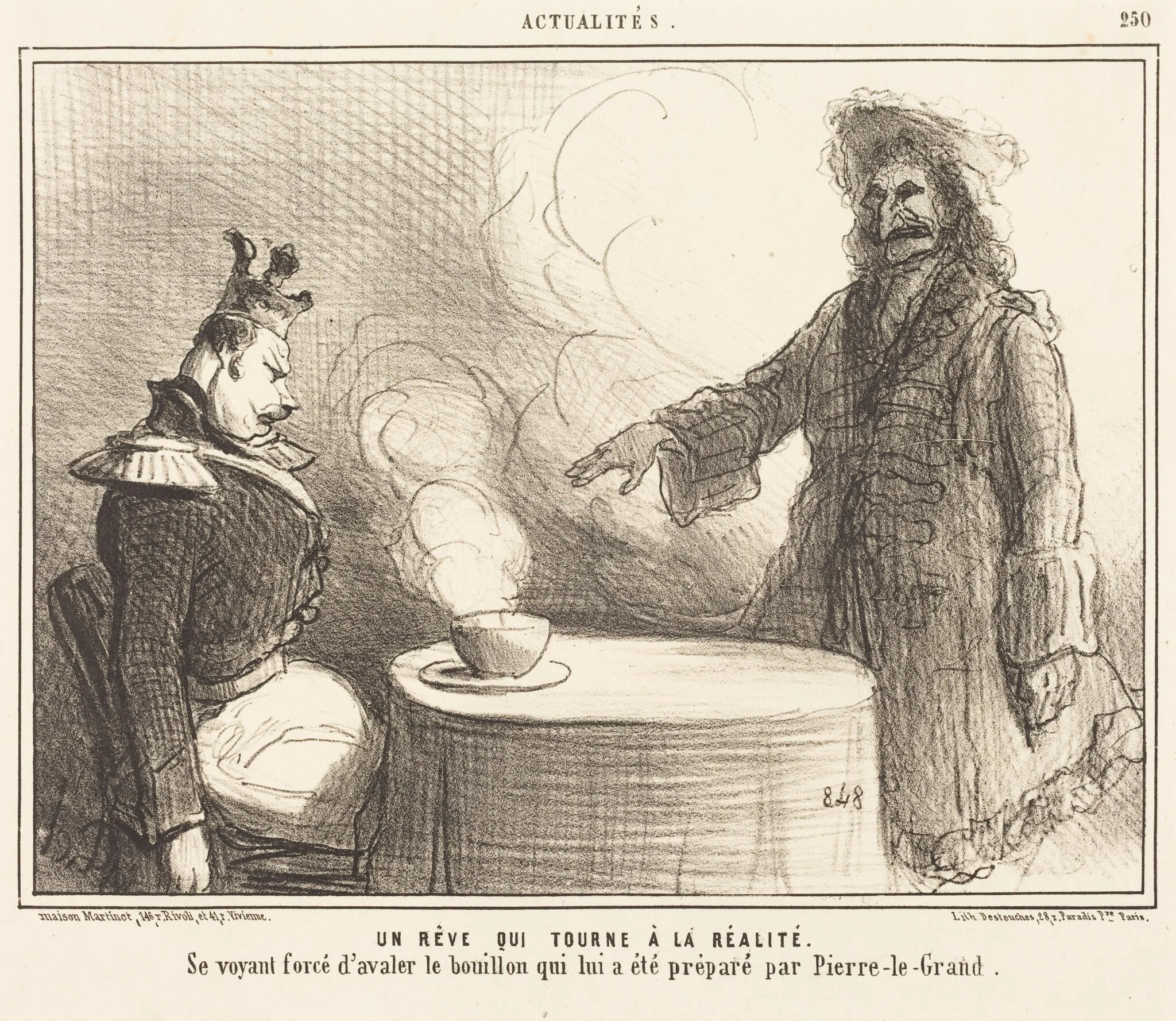 Un rêve qui tourne a la réalité, detail