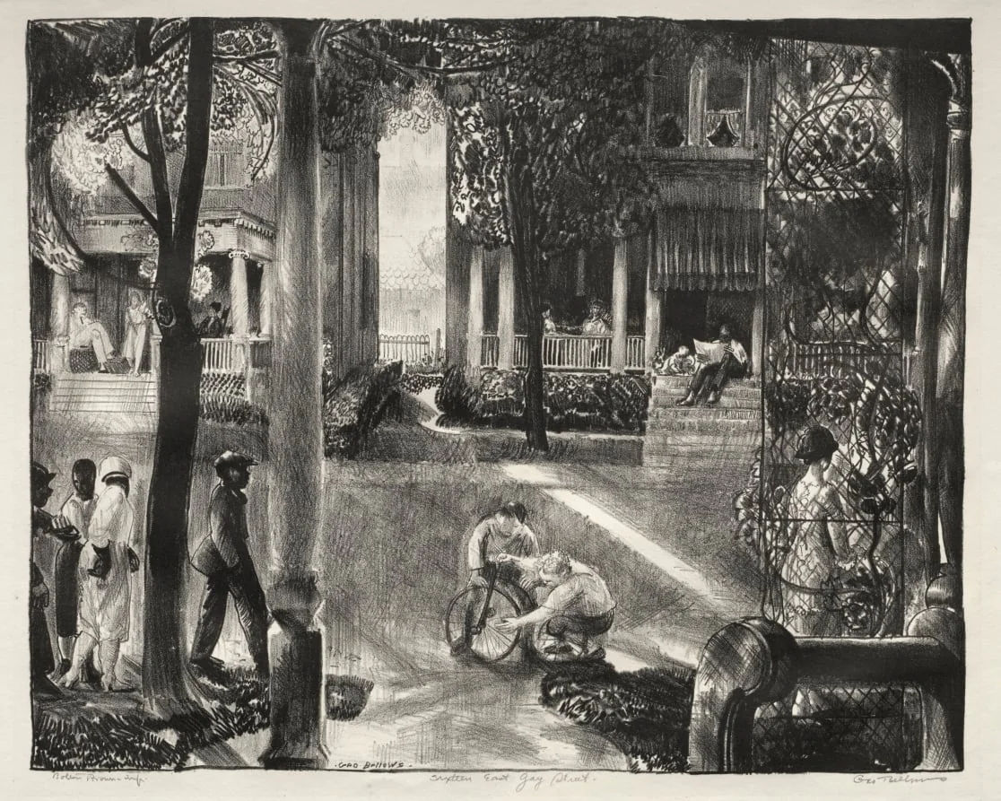 Sixteen East Gay Street, detail