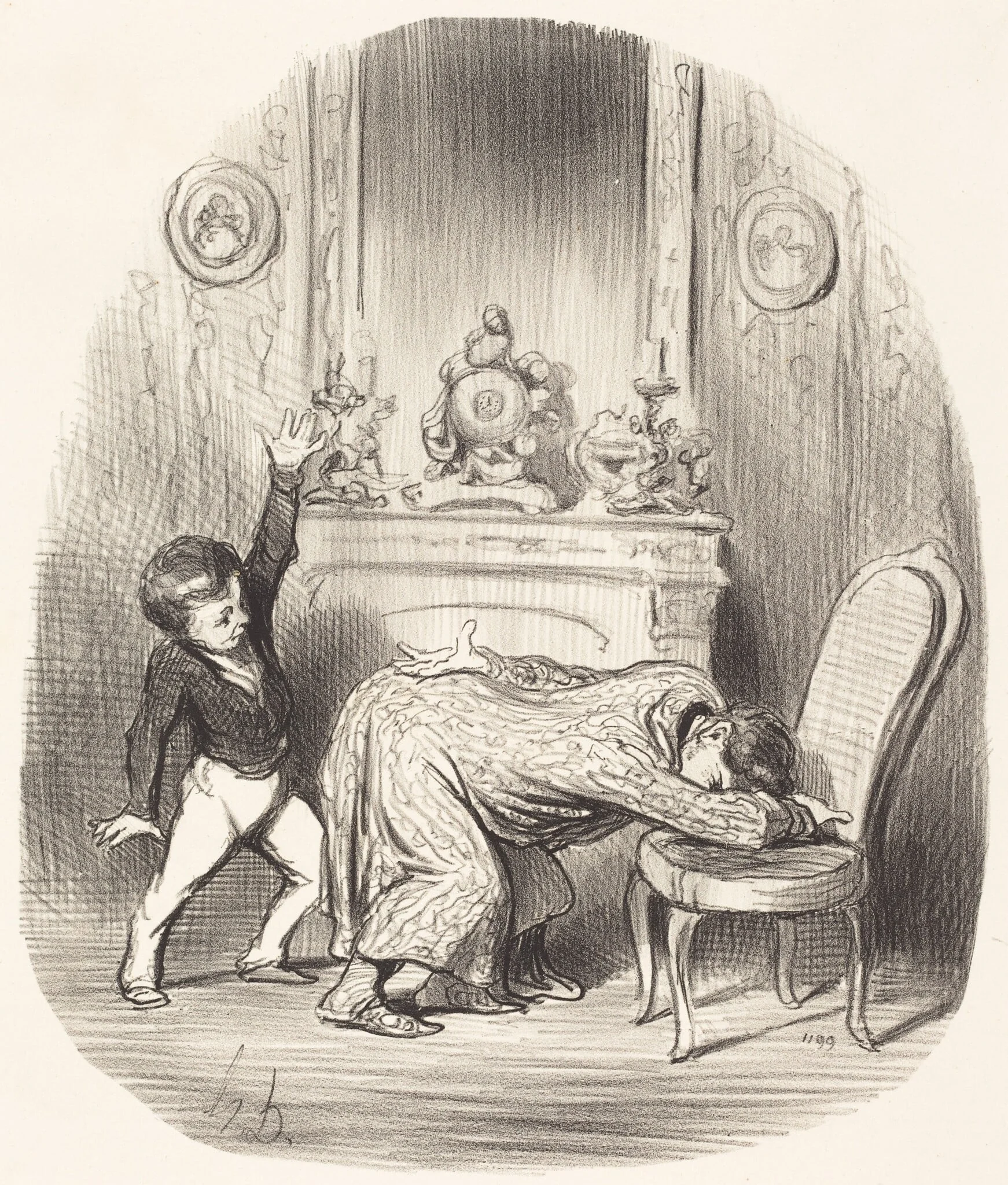 A l'instar d'Henri IV, detail
