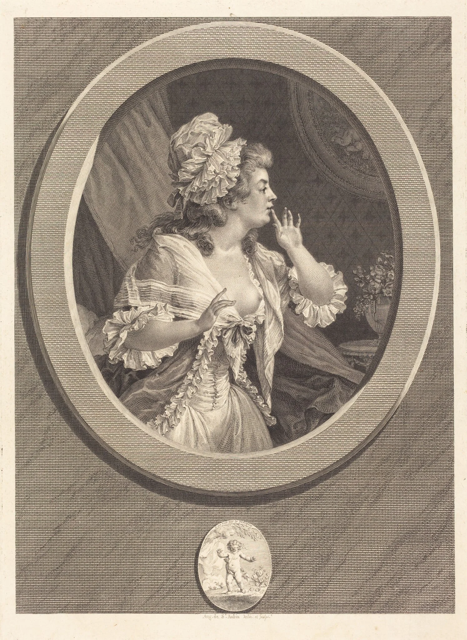 Au moins soyez discret (At Least Be Discreet!), detail
