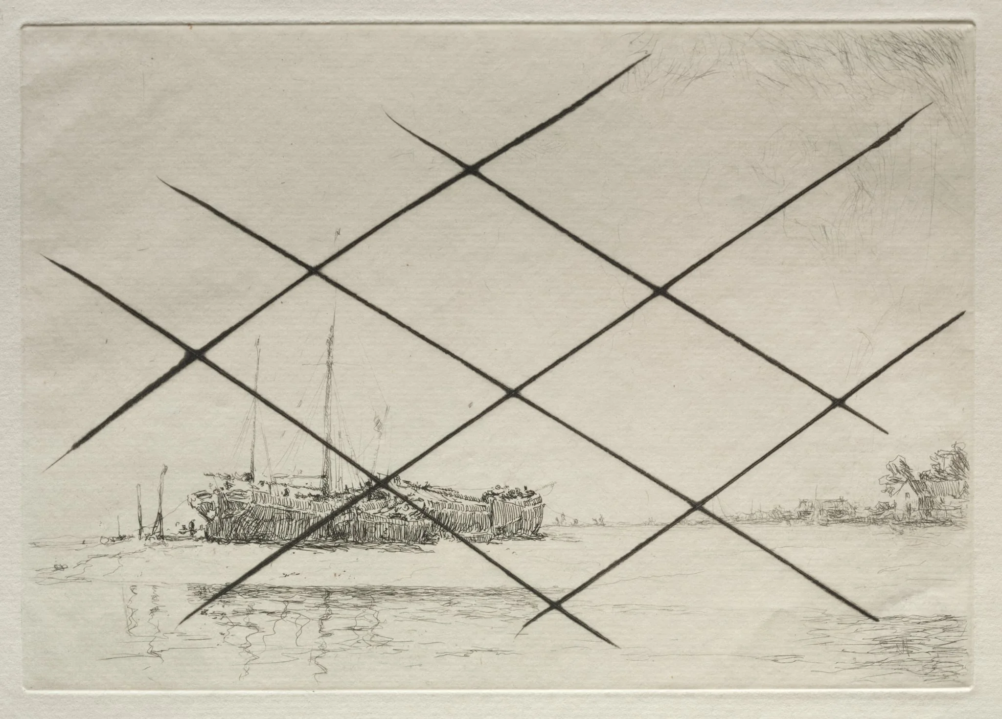 On the Hard, At Pin Mill, detail