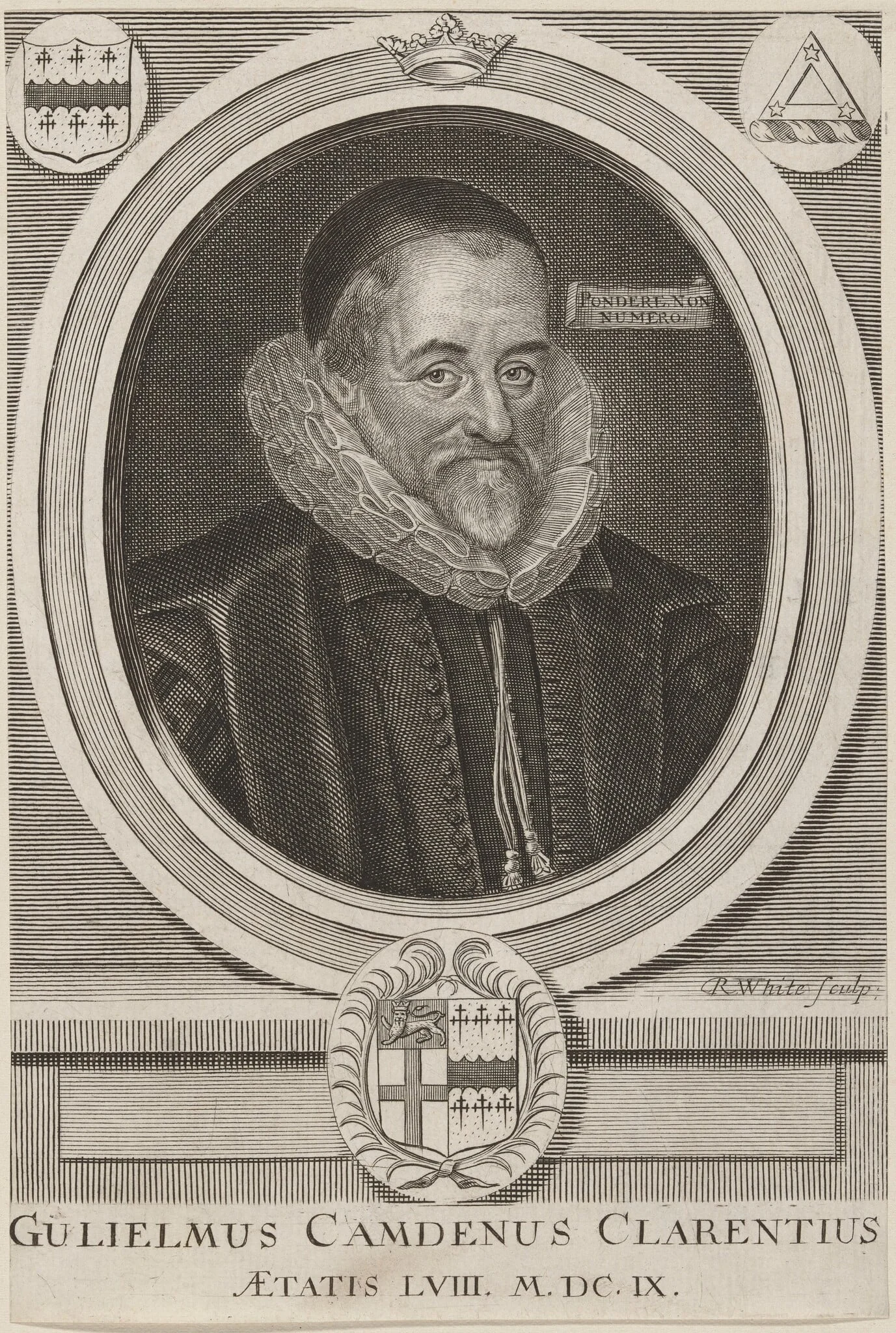 William Camden, detail