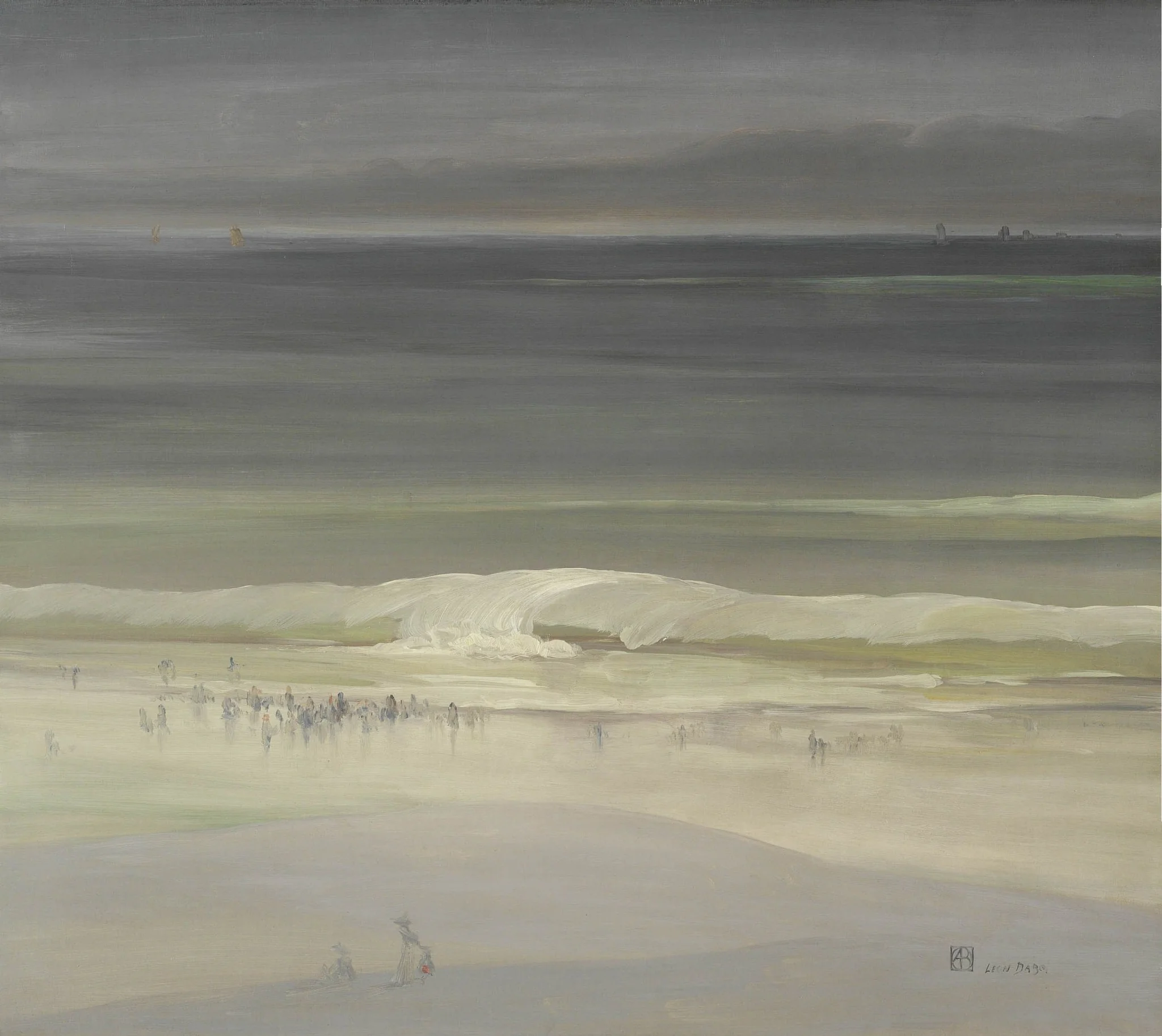 The Seashore, detail