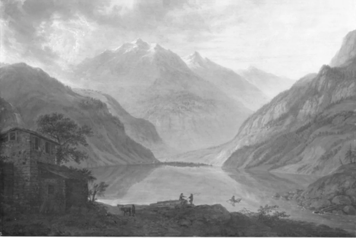 Der Puschlaver See, detail