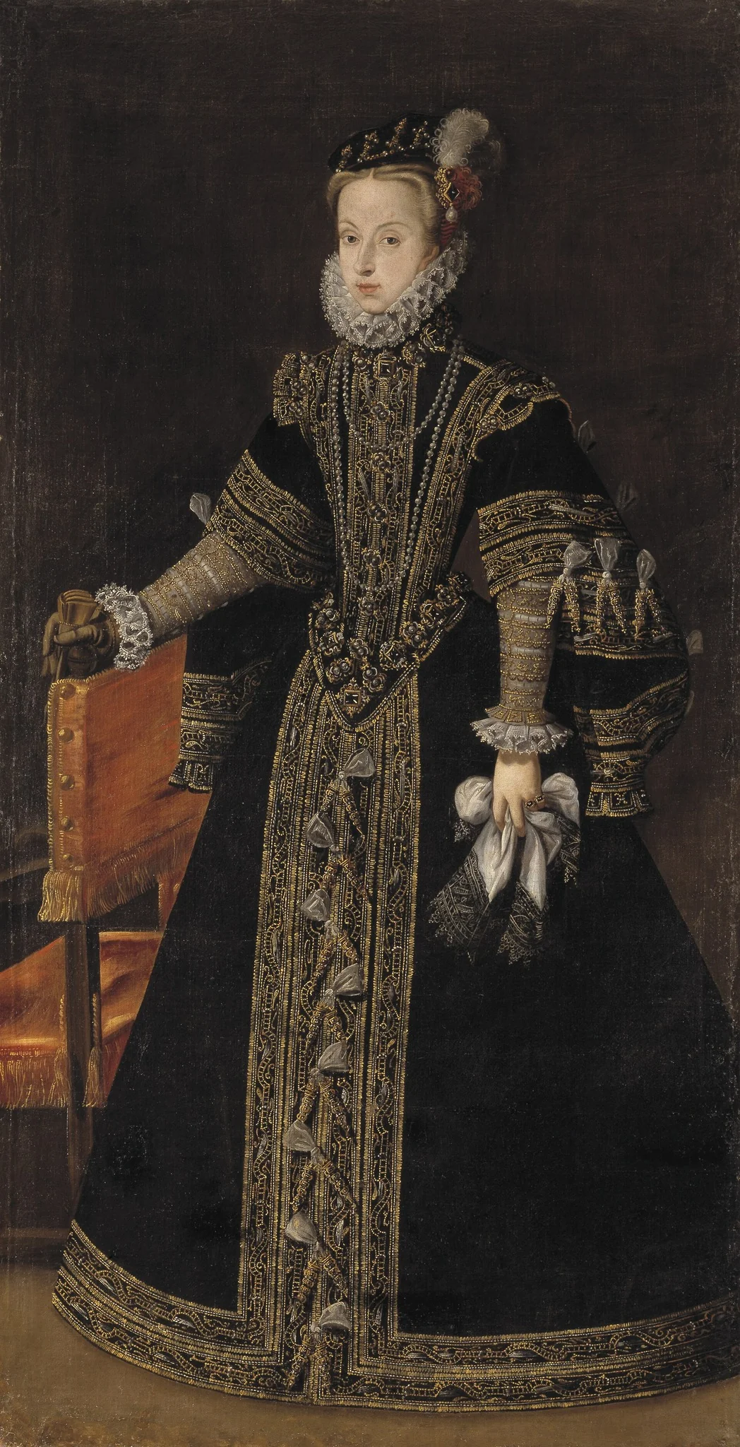 Anna Maria, 1549-1580, ärkehertiginna, detail