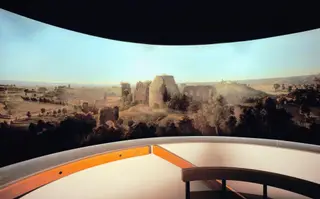 Panorama of Rome, by Lodovico Caracciolo, oil, 1824