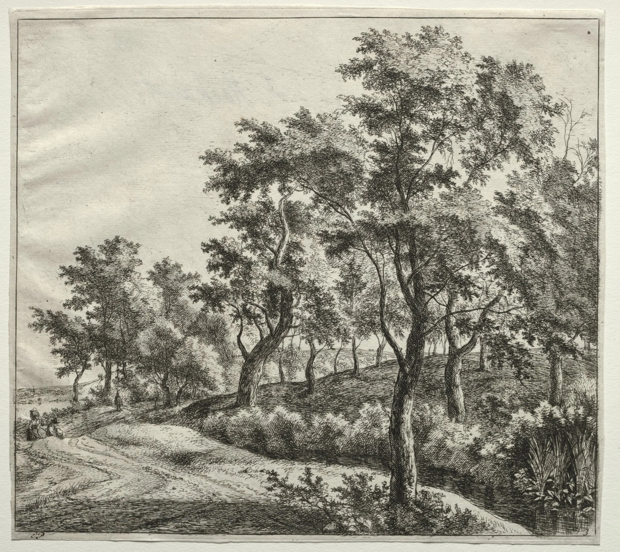 The Narrow Stream, detail