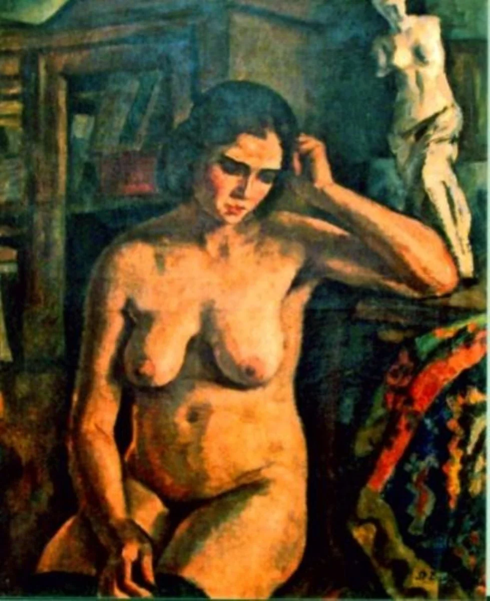 Studiu de nud, detail