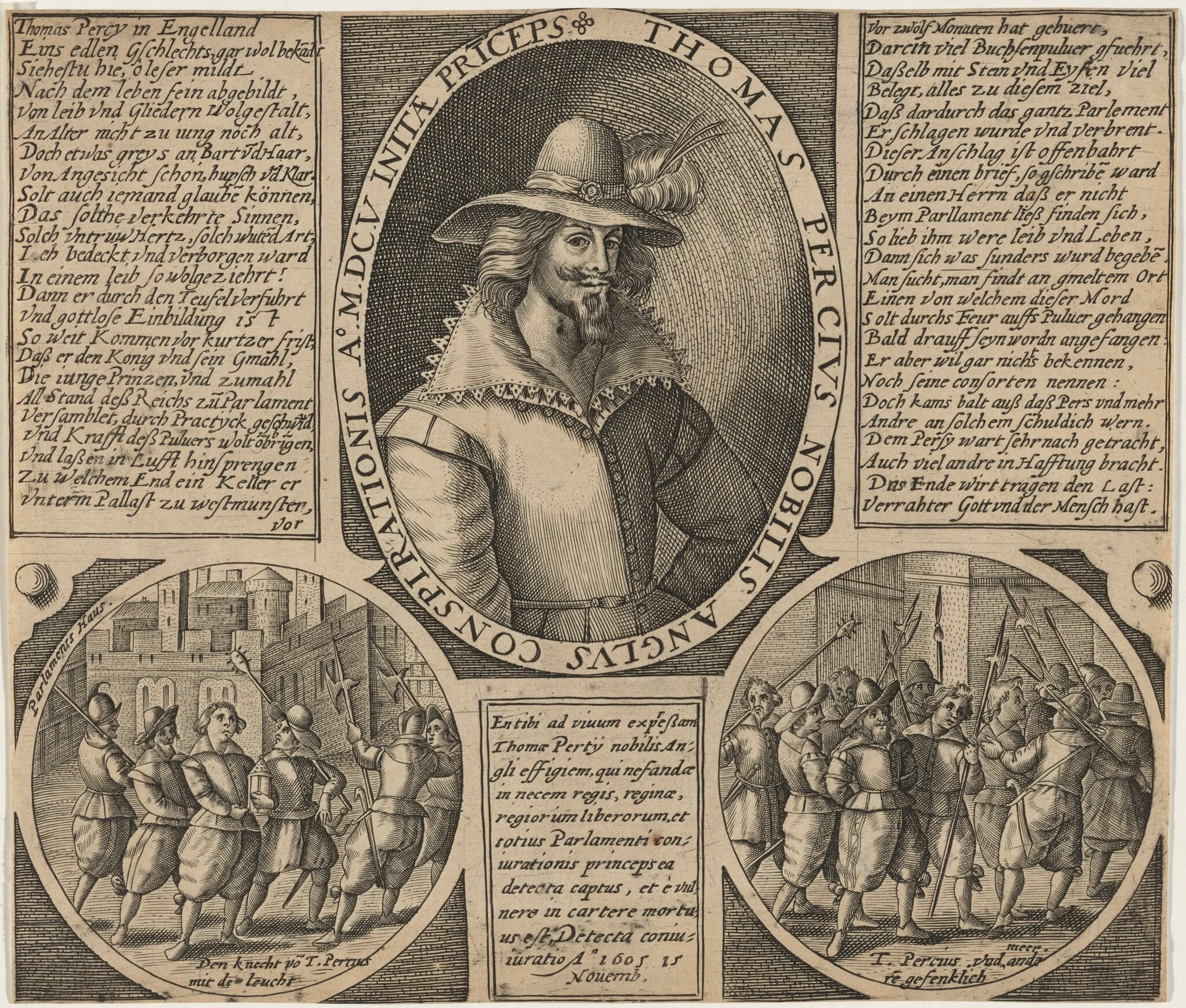 Thomas Percy, Gunpowder Plot Conspirator, detail
