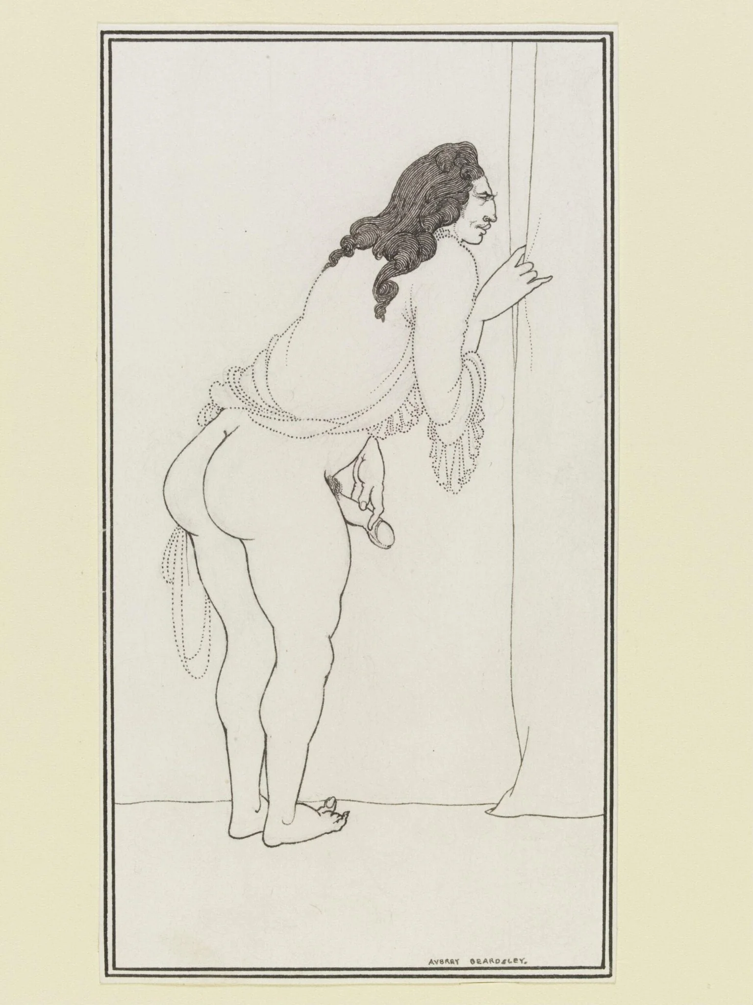 The Impatient Adulterer, detail