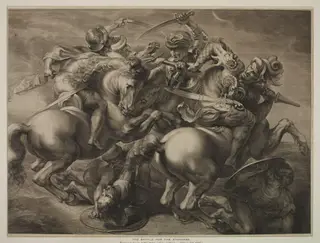 Battle for the Standard, by Gerard Edelinck, 1655