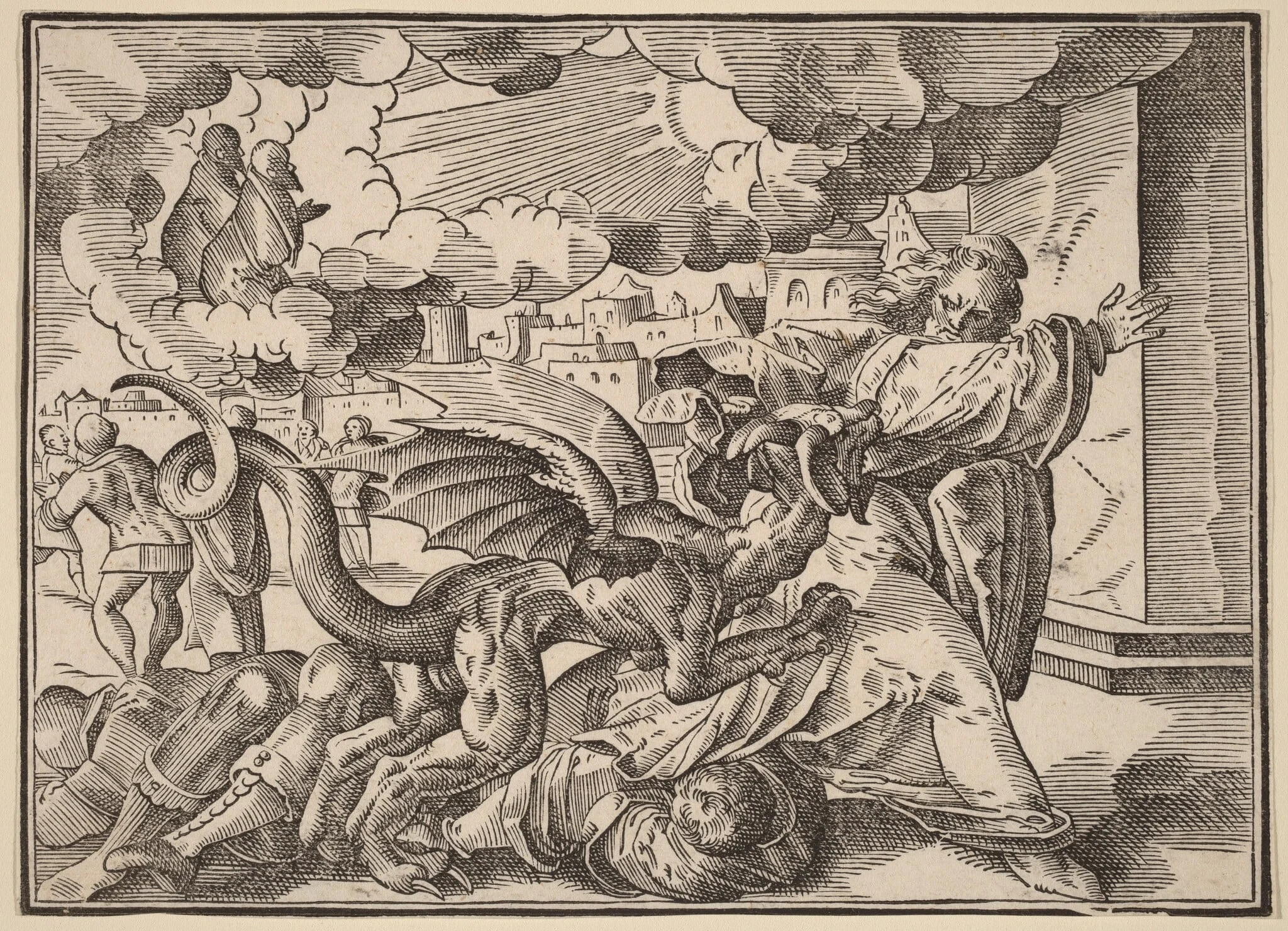 The Four Horsemen of the Apocalypse, detail