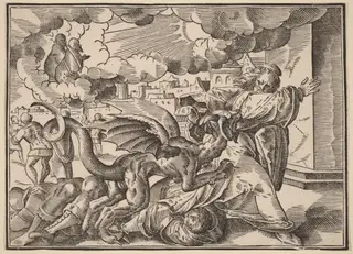 The Four Horsemen of the Apocalypse, by Christoph Murer, ink, 1630