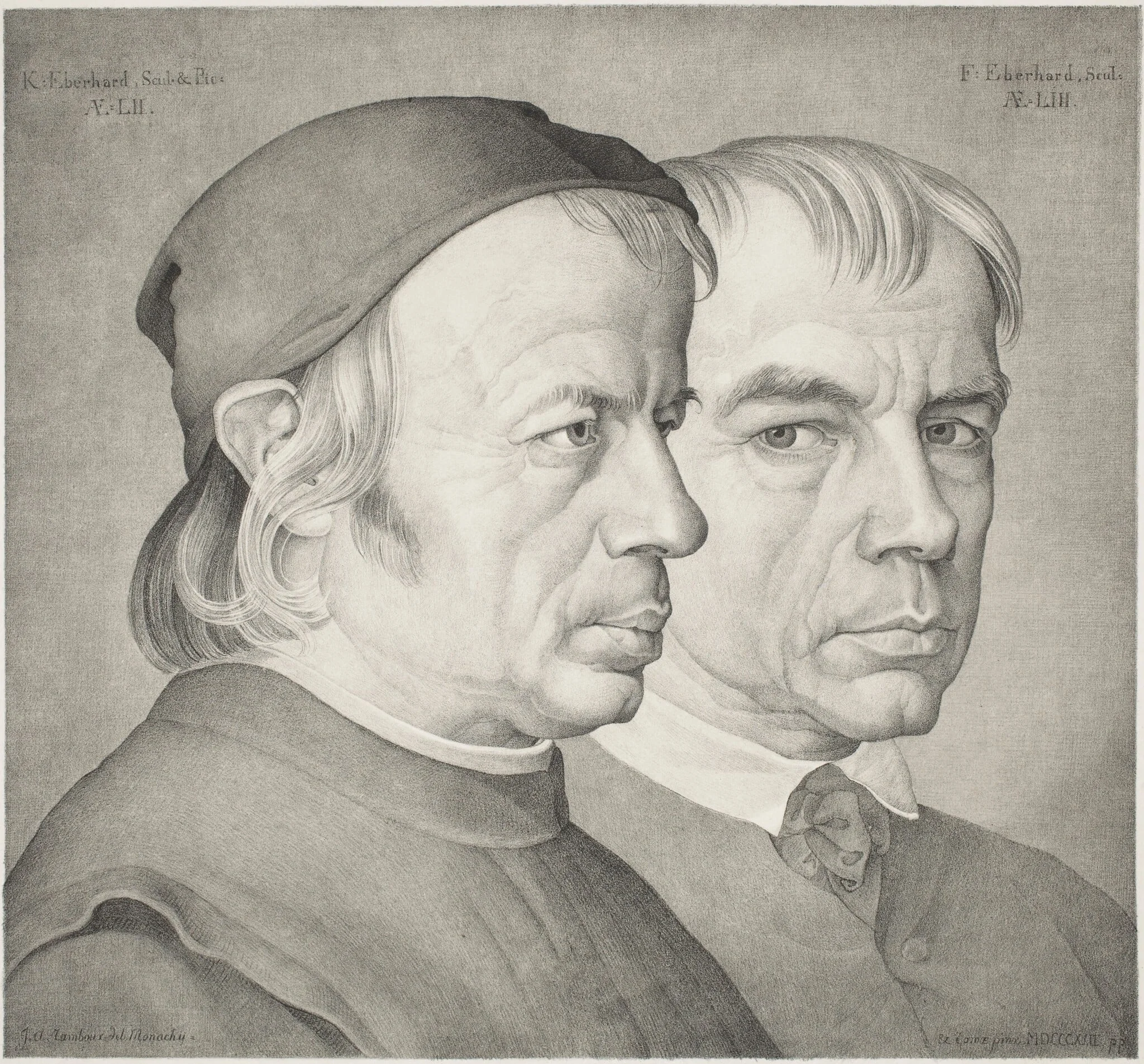 The Brothers Konrad and Franz Eberhard, detail