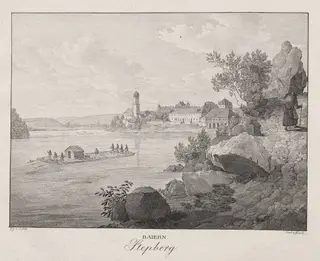 Baiern, Stepberg, by Jakob Alt, 1839