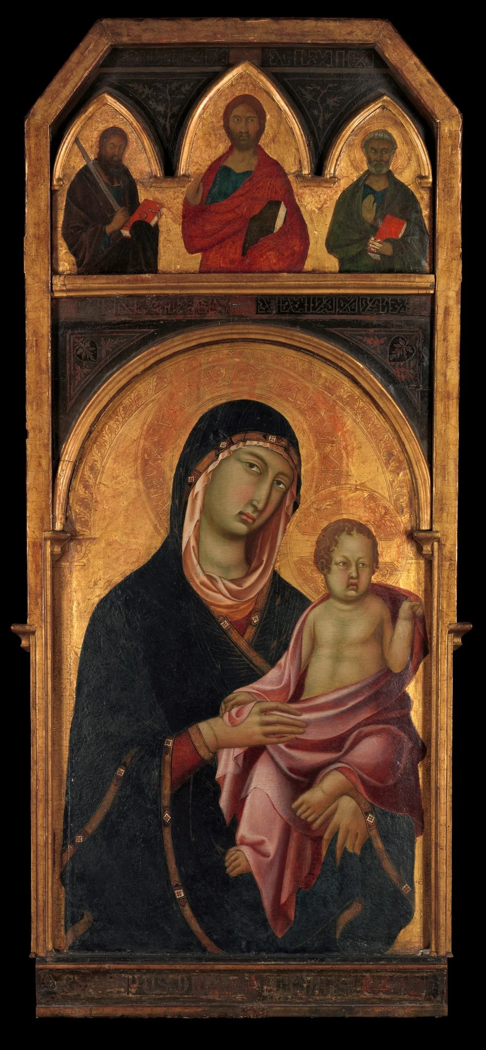 Madonna and Child, detail