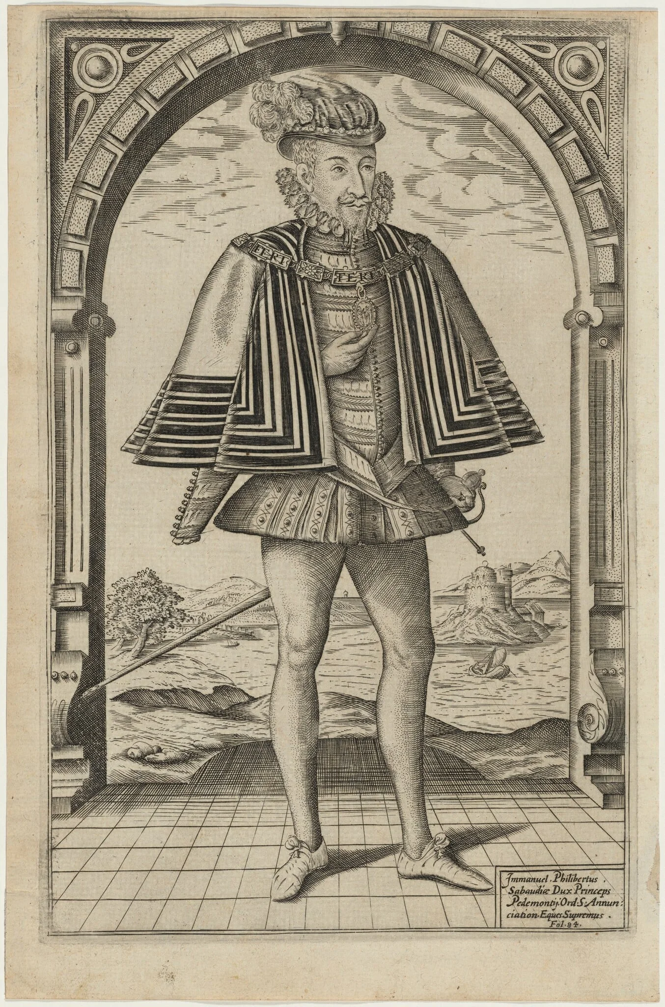 Emmanuel Philibert, Duke of Savoy, detail