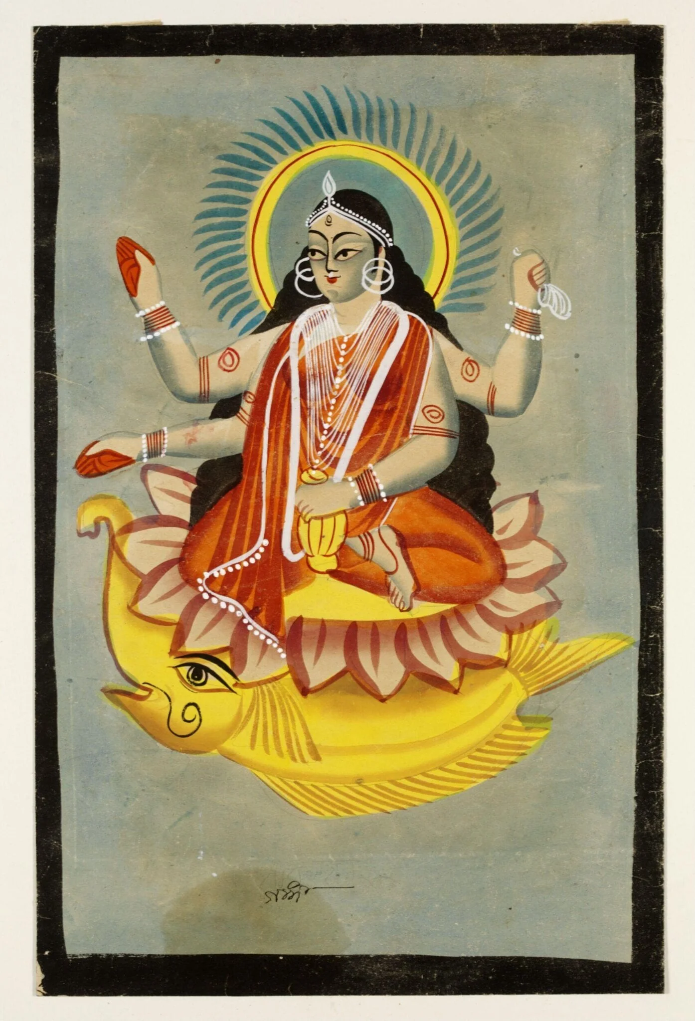 Ganga, detail