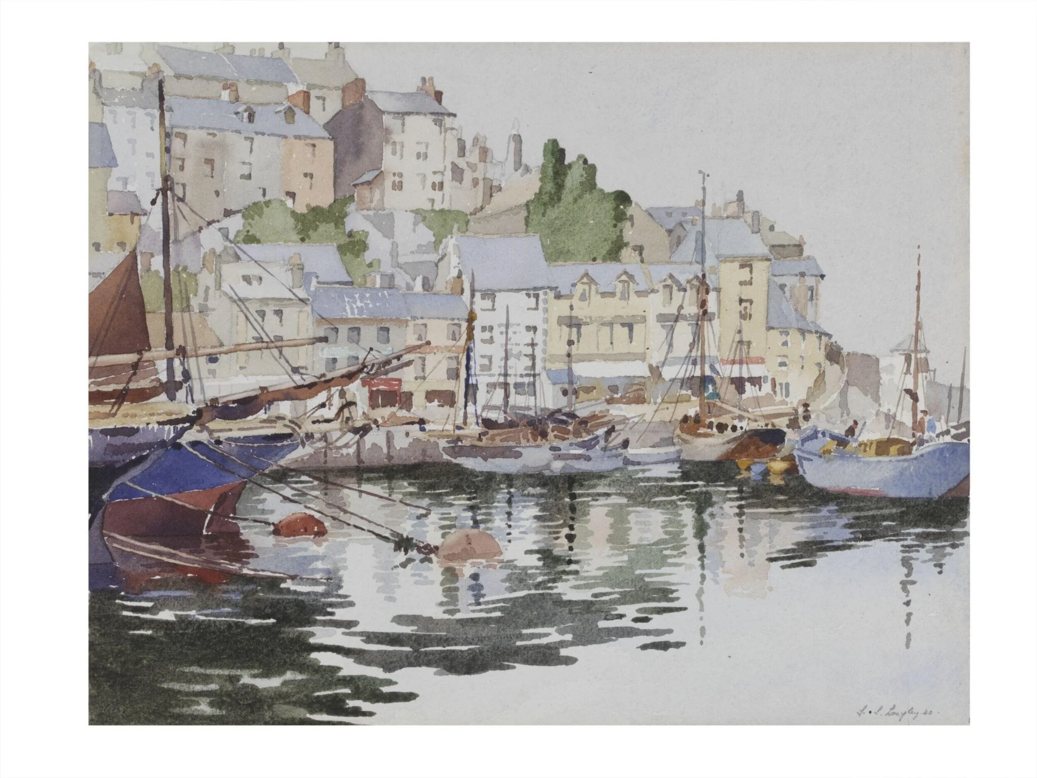 Brixham Harbour, detail