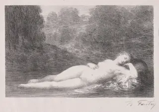 Lying in the Water, by Henri Fantin-Latour, 1903