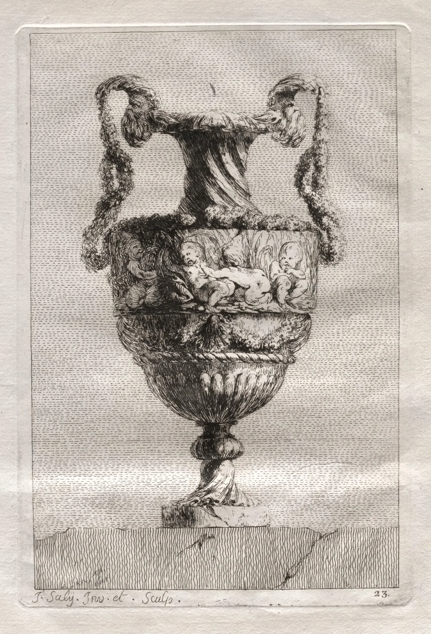 Suite of Vases: Plate 23, detail